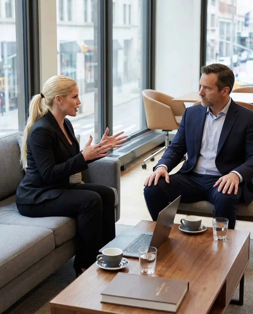 Persönliche Beratung für mittelständische Unternehmen: Gemeinsame Entwicklung einer Roadmap für eine tragfähige Business-Struktur und effiziente Prozesse.